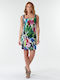 Desigual Honolulu Mini All Day Φόρεμα Βαμβακερό Floral