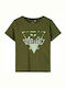 Kids' T-shirt Khaki