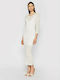 Guess Maxi Dress Knitted White