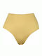 Rock Club BP-3094 Bikini Slip Hohe Taille Gold BP3094.gold