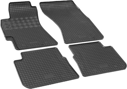 Rigum Set of Front and Rear Mats 4pcs for Subaru Impreza 2008-2013 Black