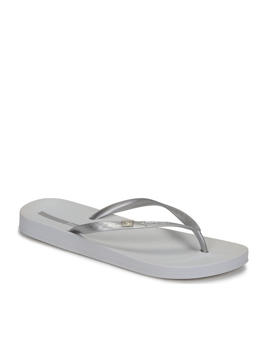 Ipanema Anatomic Brasilidade Thongs Frauen Flip Flops in Silber Farbe