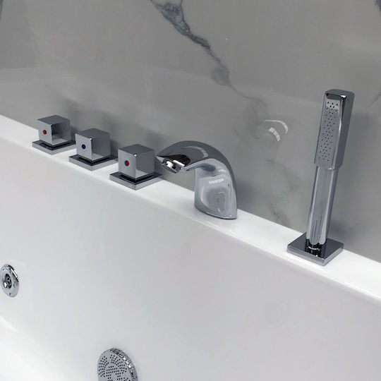 Vinci SS3414 for Bathtub 2 Exits Silver