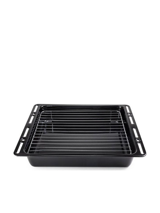 Candy Maxi Pan & Grill Rack Aluminum Oven Baking Pan with Enamel Coating 37x45.8cm