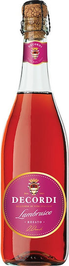 Decordi Wine Lambrusco dell’Emilia Rosé Dry 700ml