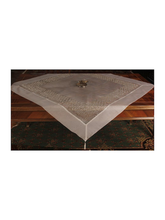 Mc Decor Kariert Elektrische Gitarren 5Stück Rombos Beige 120x120cm