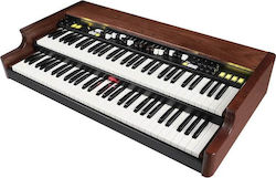 Crumar Synthesizer Mojo Classic με 61 Βαρυκεντρισμένα Πλήκτρα Καφέ Crumar Synthesizer Mojo Classic με 61 Βαρυκεντρισμένα Πλήκτρα Καφέ