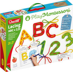 Quercetti Lacing ABC & 123 για 3-7 Ετών