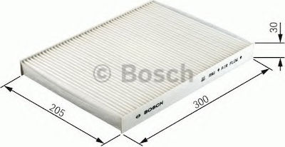 Bosch Filtru de Cabină Audi A4