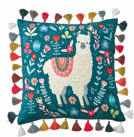 Kentia Kinder Wurfkissen Kopfkissenbezug 45x45cm