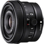 Sony Full Frame Φωτογραφικός Φακός FE 24mm f/2.8 G Wide Angle για Sony E Mount Black