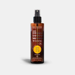 Bee Factor Ulei Exotic de Cocos Protecție Solară (SPF15) 200ml