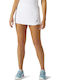 ASICS Spring Court Skirt 2042A168-100 Λευκή