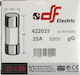 Adeleq Φυσίγγια Κυλινδρικά Πορσελάνης 22x58mm 25Α Gg Ταχείας Καύσεως