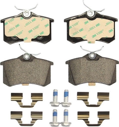 Ferodo Σετ Τακάκια Πίσω 4τμχ για Audi A1 / A2 / A3 / A4 / A5 / A6 / A8 Seat Altea / Arona / Arosa / Cordoba
