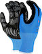 Wurth Tigerflex Gloves for Work Blue Nitrile 0899451358 for Cutting Protection Level 5
