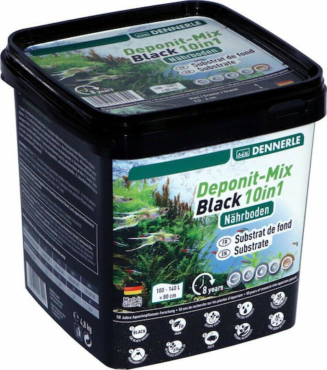 Dennerle Deponit Mix Black 10in1 Aquarium Soils / Substrates 4.8kg