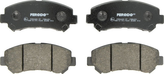 Ferodo Brake Pad Front 4pcs for Nissan Juke / Maxima / Qashqai / Sentra / X-Trail