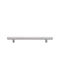 CasaDino Handle Furniture made of Metallic Nickel Matte with Center Distance 128mm 1pcs