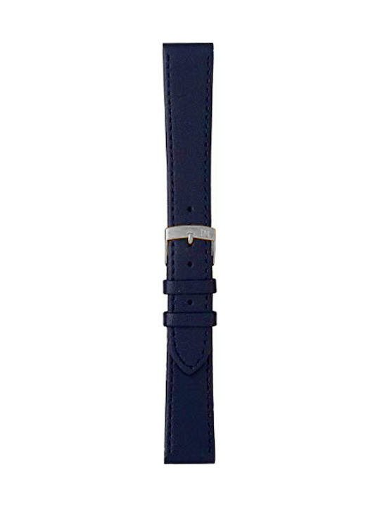 Morellato Sprint Leather Strap Navy Blue 16mm