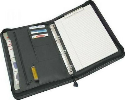 Monolith Clipboard with 4 Rings Conference for Paper A4 Black M2926 1pcs