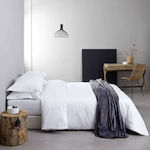 Sprintzio Hotel Sheet White King Size 280x280cm 100% Cotton 1pcs