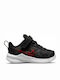 Downshifter 11 Αθλητικά Παιδικά Παπούτσια Running με Σκρατς Μαύρα