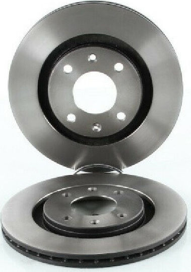 Bosch Brake Discs Front 2pcs for Citroen Berlingo / Xsara Peugeot 206 / 305 / 306 / 405
