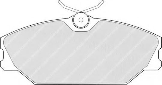Ferodo Brake Pad Front 4pcs for Renault Clio / Laguna / Megane / Safrane / Scenic