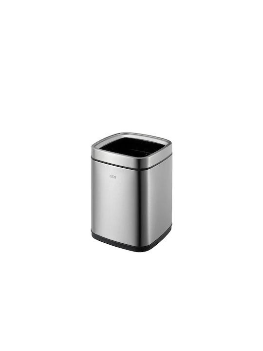 Eko Laguna VB 628812 Кошче Отпадъци от Неръждаема стомана Silver Matt 9лт 1бр