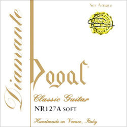 Dogal Set of Strings for Classic Guitar Diamante Soft Tension