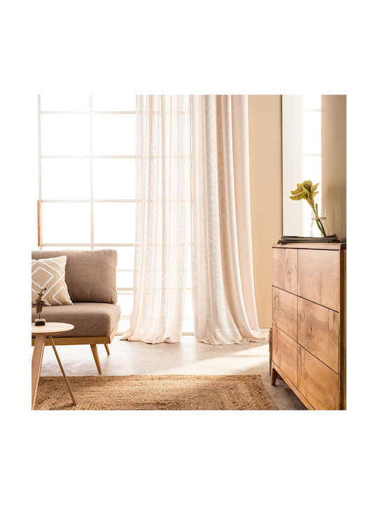 Gofis Home Κουρτίνα με Τρουκς Iria Σομόν 865/25...
