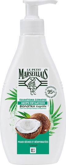 Le Petit Marseillais Cocos Bio Loțiune hidratant pentru corp cu Aromă Nucă de cocos pentru piele uscată/foarte uscată 250ml