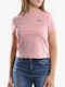 Puma X Sue Tsai Damen Sommerliches Crop Top Kurzärmelig Rosa