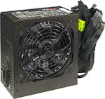 Powertech 700W Black Computer Power Supply Full Wired (PT-928)