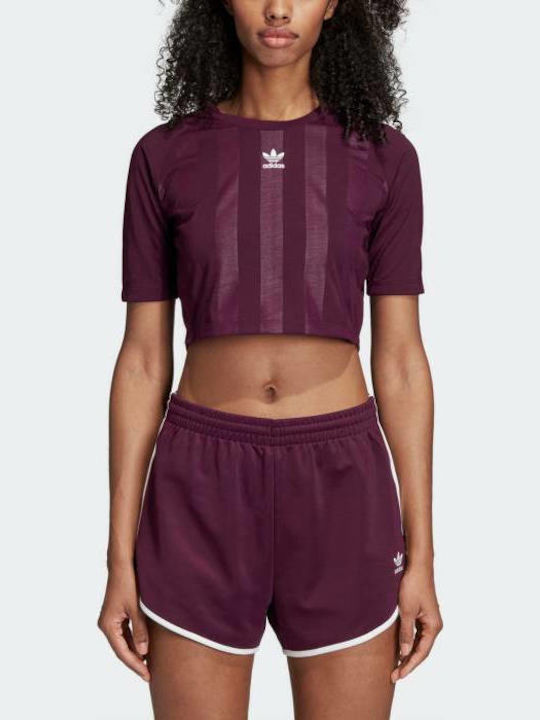 adidas AA-42 Olympics T-Shirt Burgundy