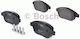 Bosch Brake Pad Front 4pcs for Citroen Berlingo / C3 / C4 / Xsara Peugeot 1007 / 206 / 207 / 307