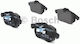 Bosch Brake Pad Front 4pcs for Fiat Croma Opel Astra / Signum / Vectra / Zafira Saab 9-3
