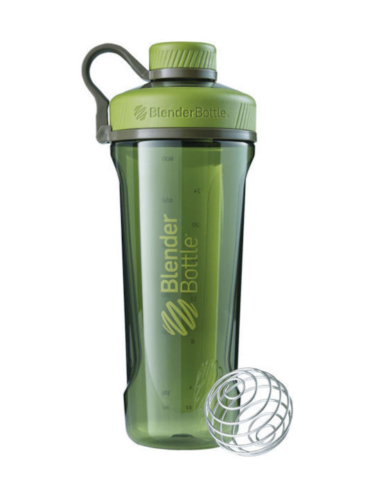 Blender Bottle Radian Tritan Plastic Protein Shaker 940ml Green