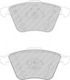 Ferodo Σετ Τακάκια Εμπρός 4τμχ για Mazda 3 / 6 Opel Signum / Vectra