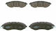 Bosch Brake Pad Front 4pcs for Chevrolet Aveo / Lacetti / Nubira / Rezzo Daewoo Lacetti / Rezzo
