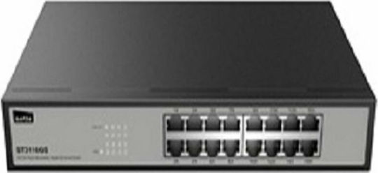 Netis ST3116GS Unmanaged L2 Switch με 16 Θύρες Gigabit (1Gbps) Ethernet
