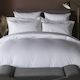 Astron Italy Παπλωματοθήκη Ξενοδοχείου Polycotton Ριγέ 200TC 160x240εκ.