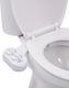 vidaXL Bidet Set White