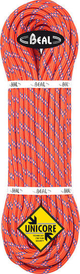 Beal Diablo Unicore BC098D.80.R Δυναμικό Σχοινί Ορειβασίας με Μήκος 80m Κόκκινο