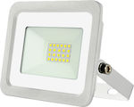 Lucas Waterproof LED Floodlight 20W Cold White IP66