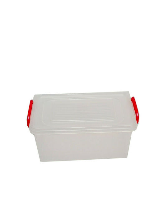 Next Πλαστικό Κουτί Αποθήκευσης με Καπάκι Διάφανο 26x17x11.5cm