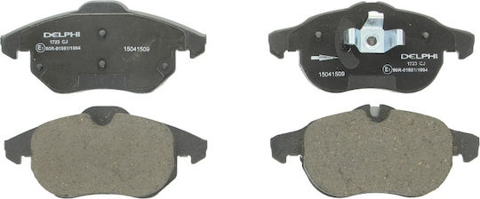 Delphi Σετ Τακάκια Εμπρός 4τμχ για Fiat Croma Opel Astra / Signum / Vectra Saab 9-3