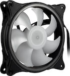 Inter-Tech Argus RS-081 RGB Ventilator Carcasă 120mm cu Conexiune 6 pini 1buc