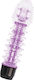 Glossy Axel Vibrator Κλασικός Δονητής 14cm Purple